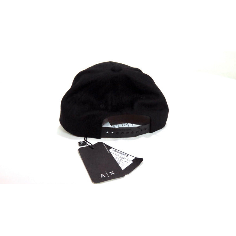 Gorra A | X Armani Exchange De Lana Placa Central New Hat