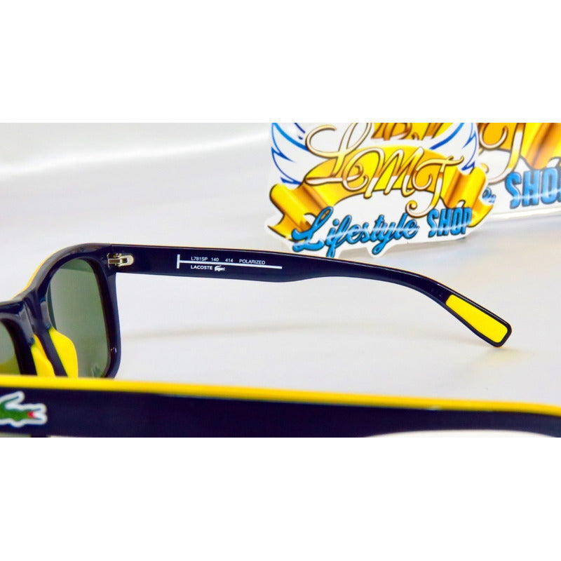 Lentes De Sol Lacoste L781sp Polarized Square 52mm Suns