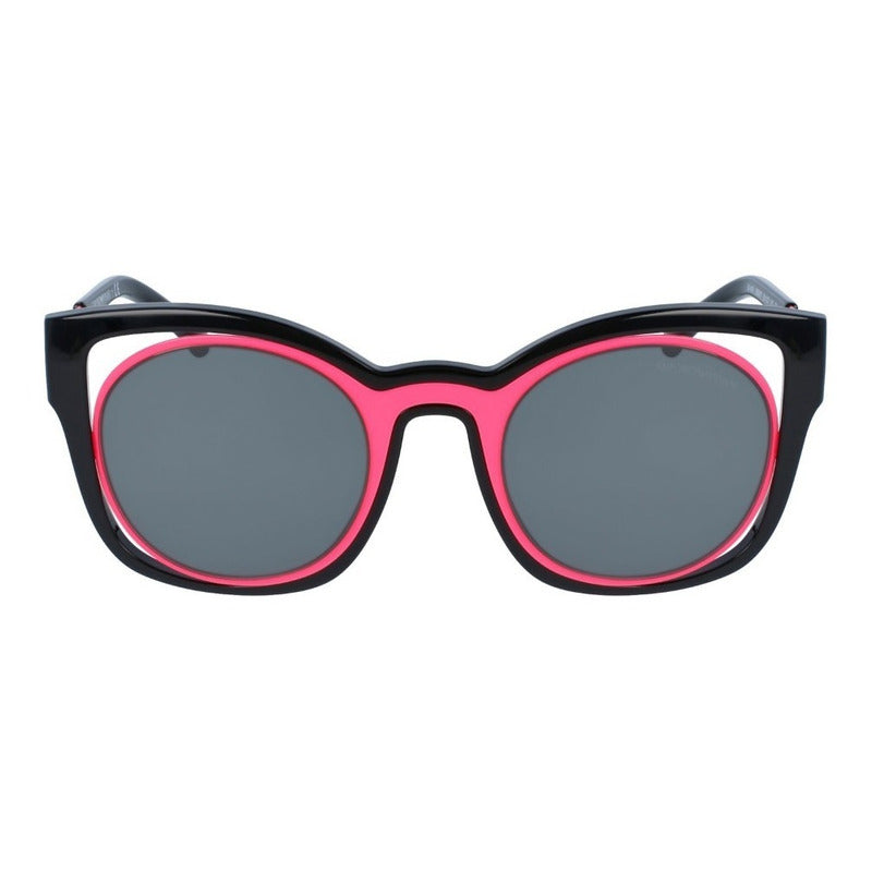 Lentes Sol Emporio Armani Ea4091 Double Frame Cat Eye 50mm