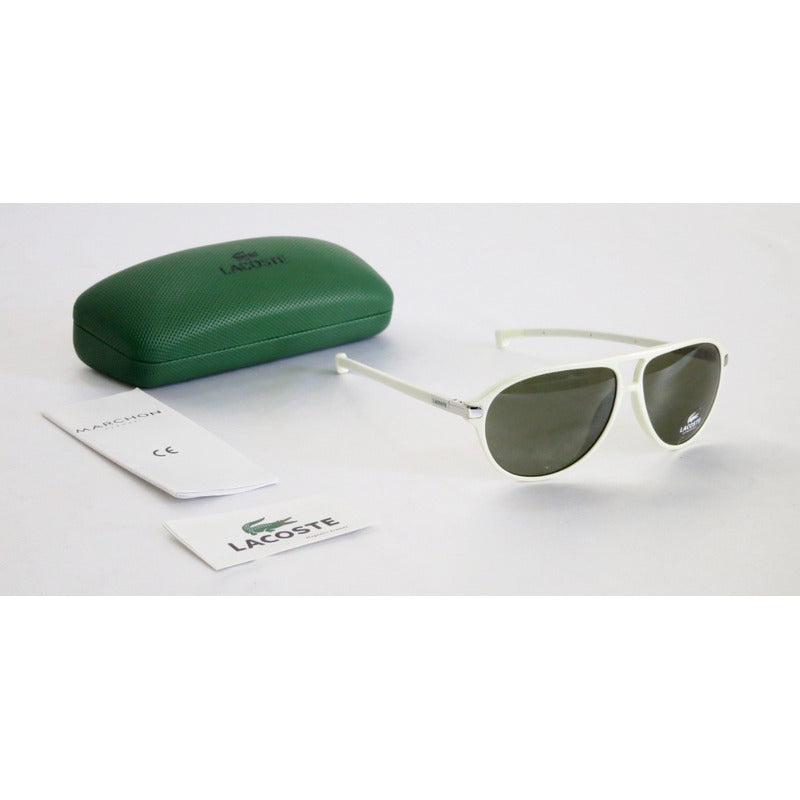 Lentes Sol Lacoste L640s Sport Double Bridge Pilot 58mm Suns