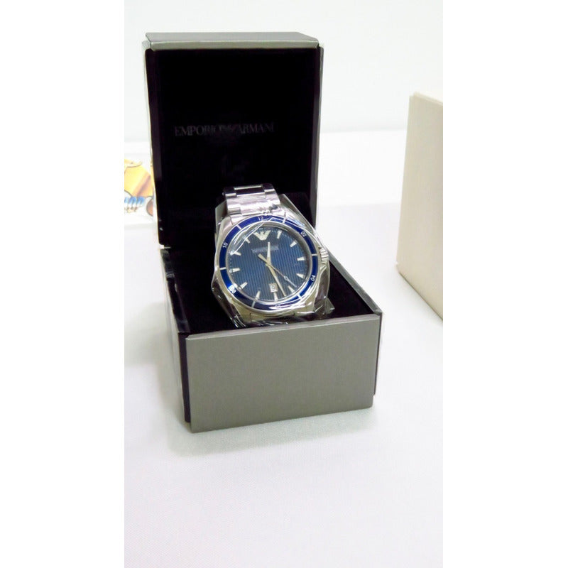 Reloj Emporio Armani Ar11100 Quartz Acero Inoxidable 44mm