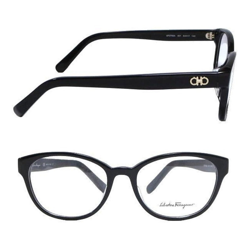 Lentes Ferragamo Sf2793a Mujer Italy Armazón Oftálmic 53mm