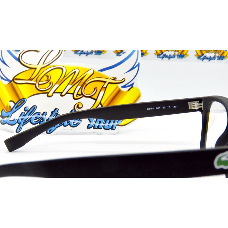 Lentes Lacoste L2794 Low Bridge Italy Armazón Oftálmic 52mm