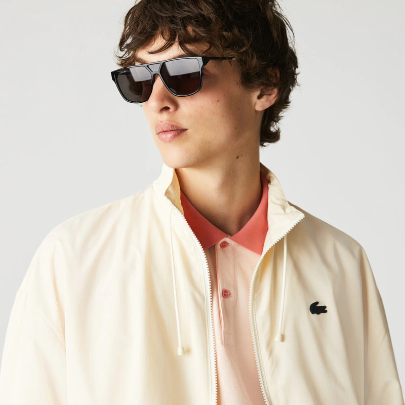 Lentes Sol Lacoste L936s Iconic Geometric Shield 60mm Suns