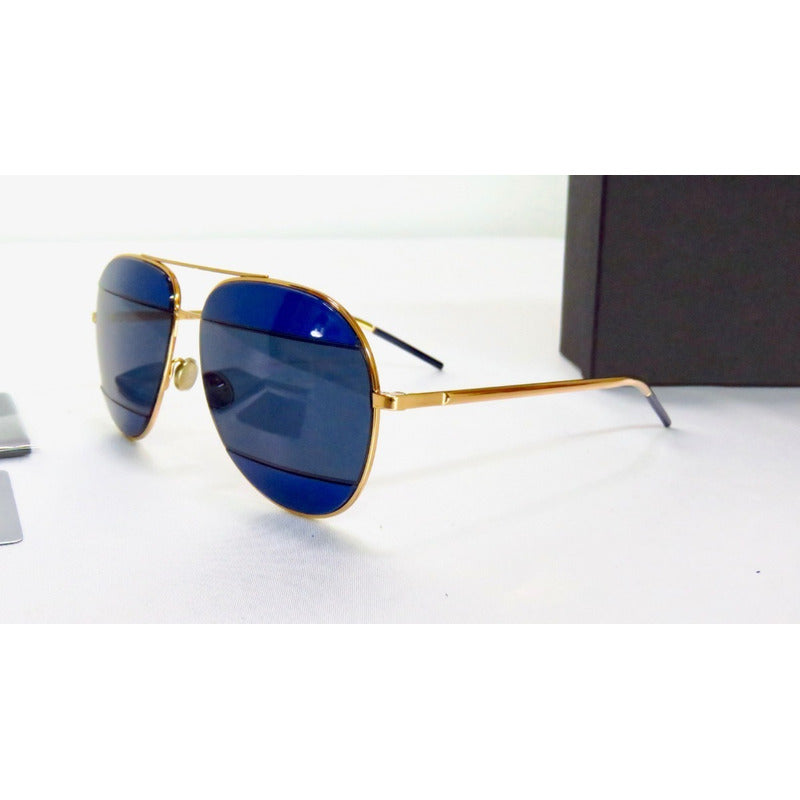 Lentes Gafas De Sol Dior Split 2 Aviador Unisex Italy 59mm