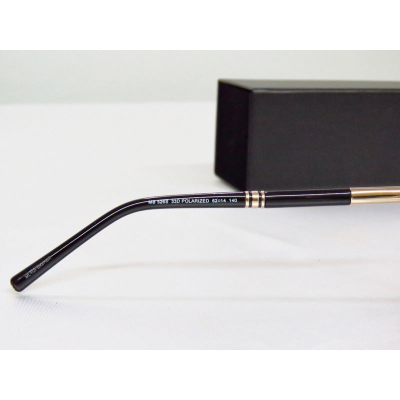 Lentes De Sol Mont Blanc Mb526s Double Bridge Polarized 62mm