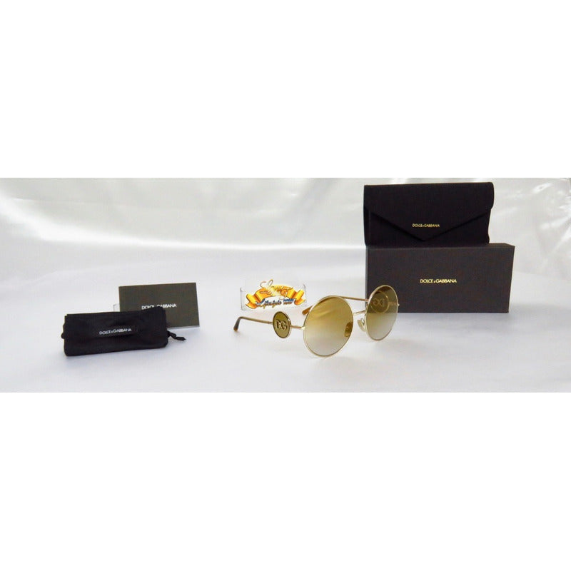 Lentes De Sol Dolce & Gabbana Dg2205 Iconic Round 59mm Suns