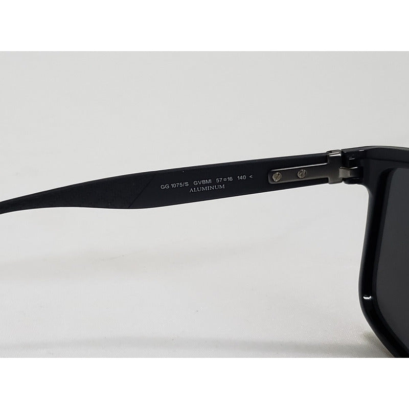 Lentes De Sol Gucci Gg1075s Aluminum Square Italy 57mm Suns