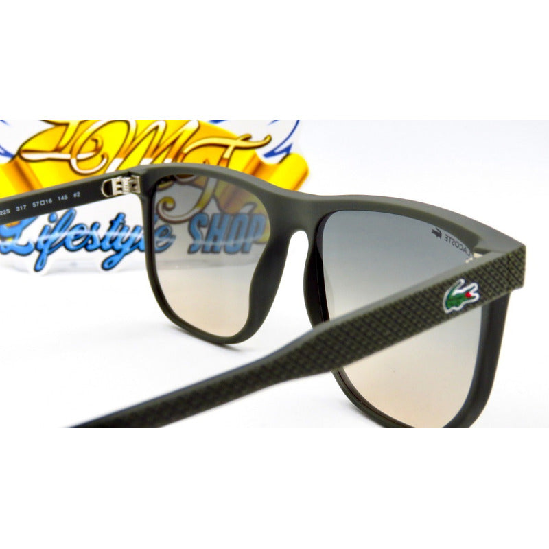 Lentes Sol Lacoste L922s Iconic Geometric Pilot 57mm Suns
