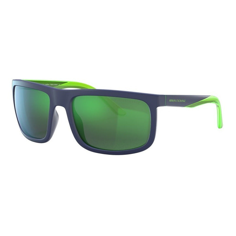 Lentes Sol Armani Exchange Ax4084s Contrast Square 60mm Suns