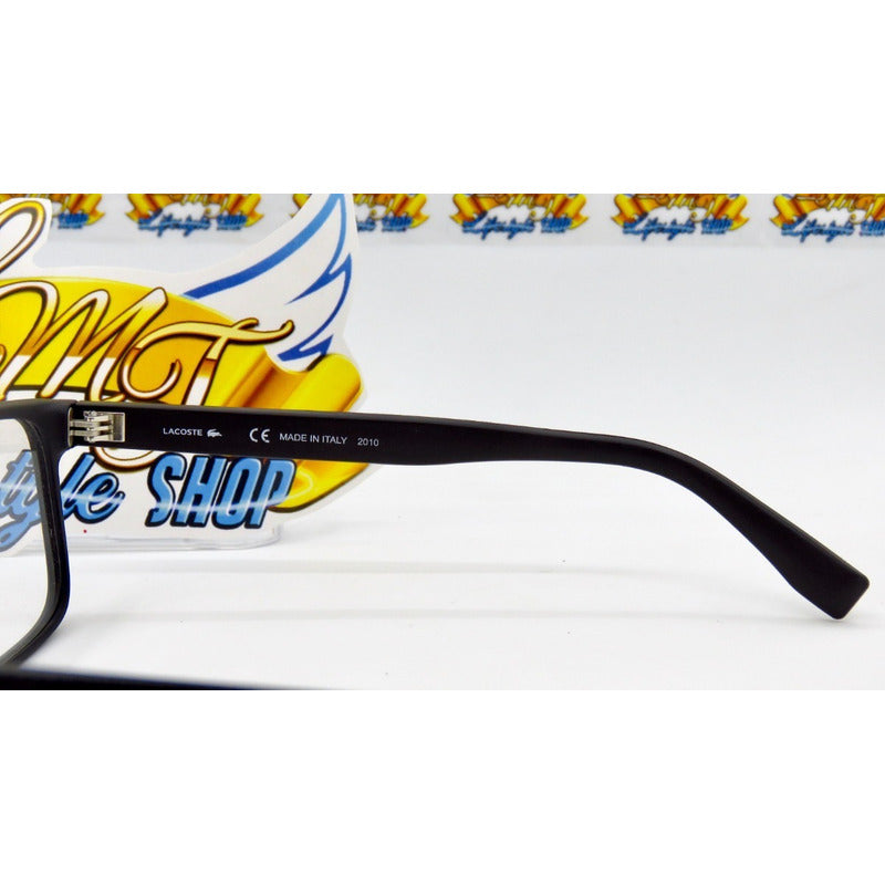 Lentes Lacoste L2817 Square Italy Armazón Oftálmico 54mm