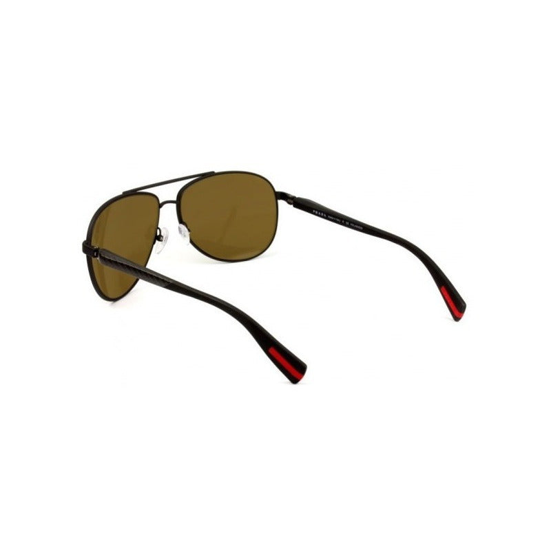 Lentes De Sol Prada Ps51os Pilot Polarized Italy 62mm Suns