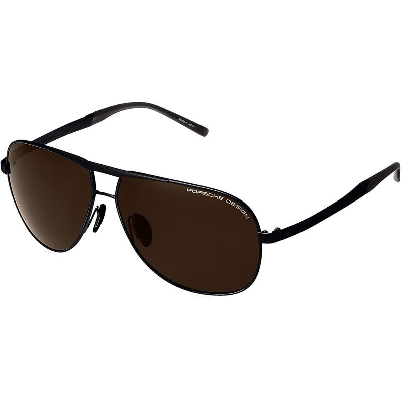 Lentes De Sol Porsche Design P8657 Titanium Pilot 62mm Suns