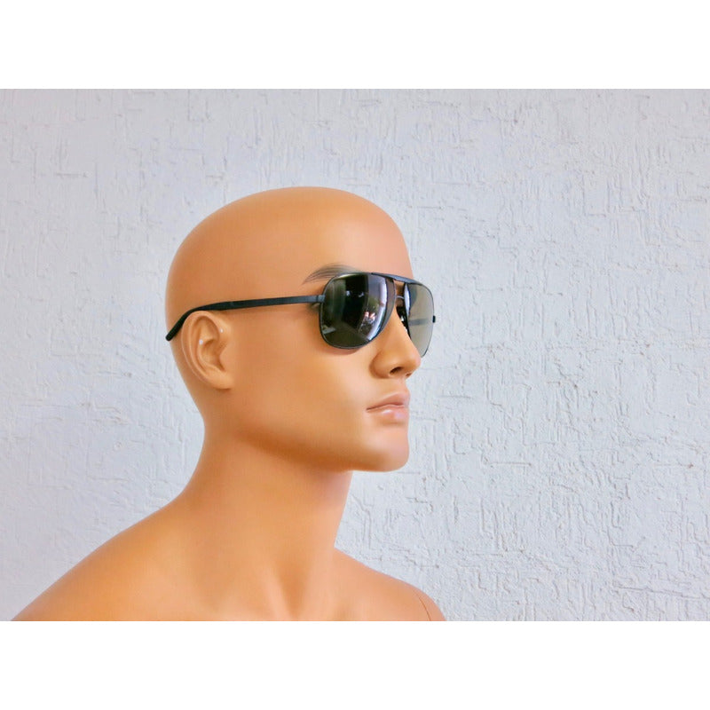 Lentes De Sol Porsche Design P8657 Titanium Pilot 62mm Suns