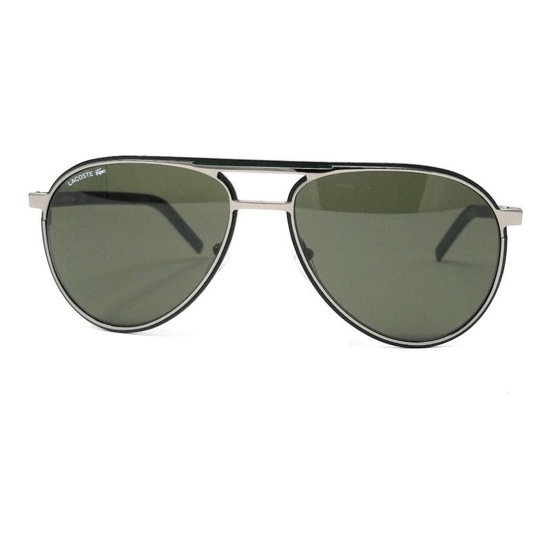 Lentes De Sol Lacoste L193s Contrast Metal Pilot 58mm Suns