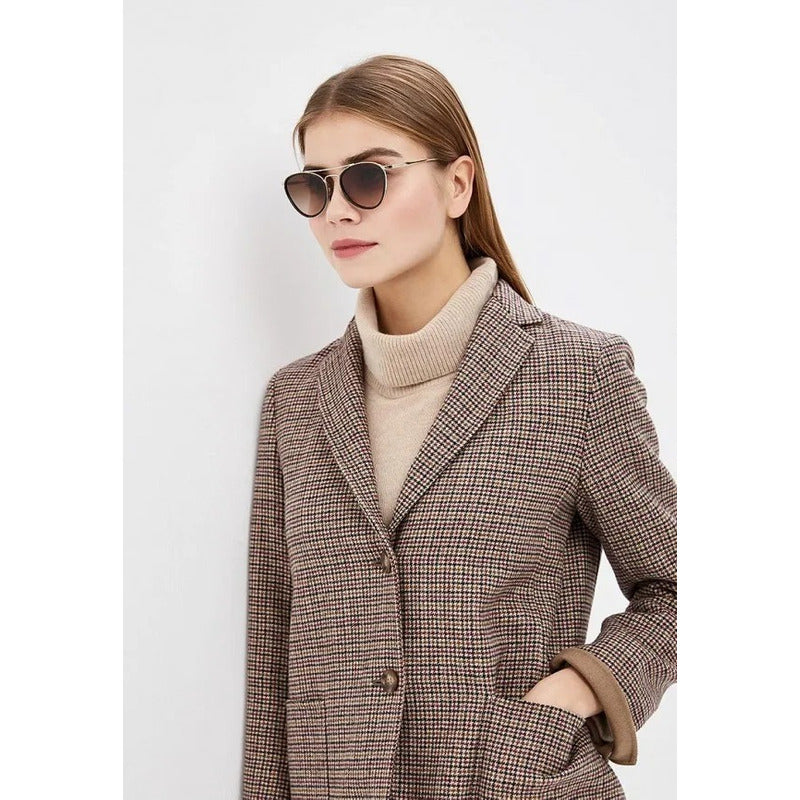 Lentes De Sol Burberry Be3104 Soft Pilot Mujer 51mm Suns