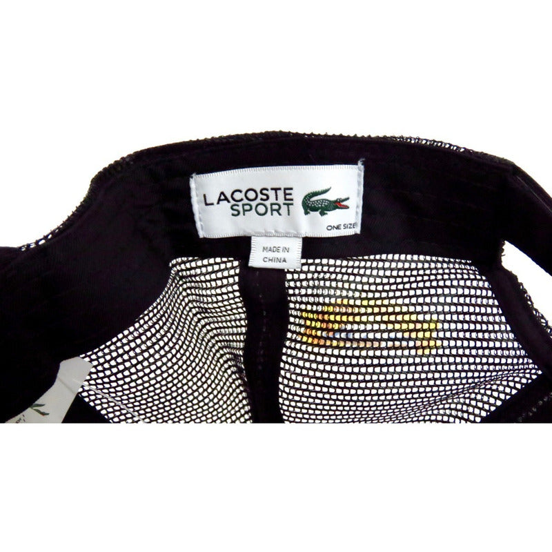 Gorra Lacoste Andy Roddick Tennis Trucker Hat 100% Authentic