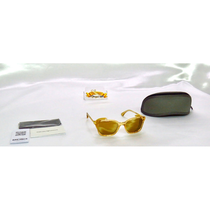 Lentes Gafas De Sol Emporio Armani Ea4028z Gold Unisex 52mm
