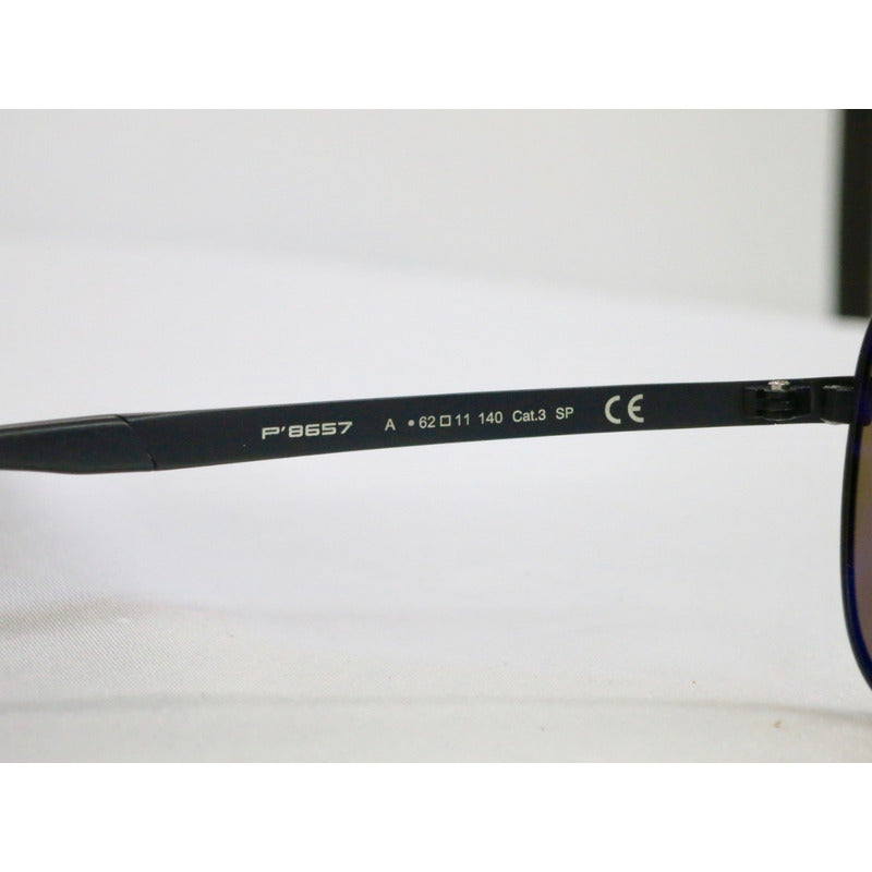 Lentes De Sol Porsche Design P8657 Titanium Pilot 62mm Suns