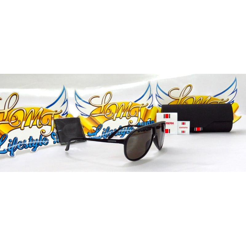 Lentes De Sol Carrera New Champion Iconic Bridge Pilot 58mm