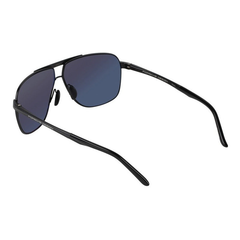 Lentes Sol Porsche Design P8665 Titanium Pilot Japan 63mm