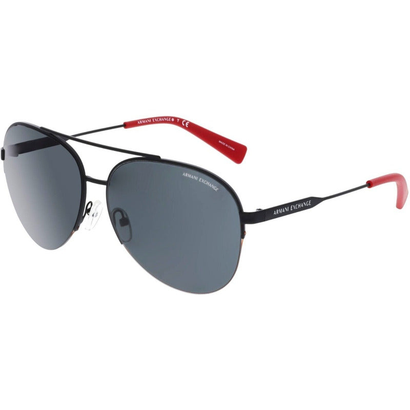 Lentes Sol Armani Exchange Ax2020s Modified Pilot 60mm Suns