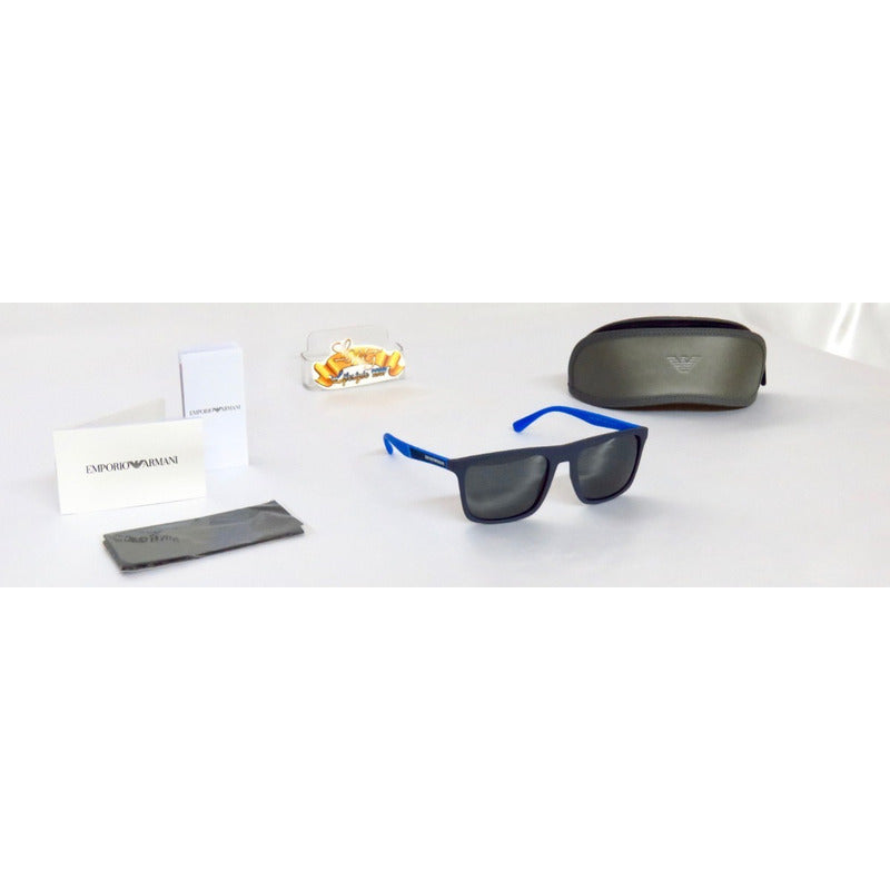 Lentes De Sol Emporio Armani Ea4097 Iconic Square 56mm Suns