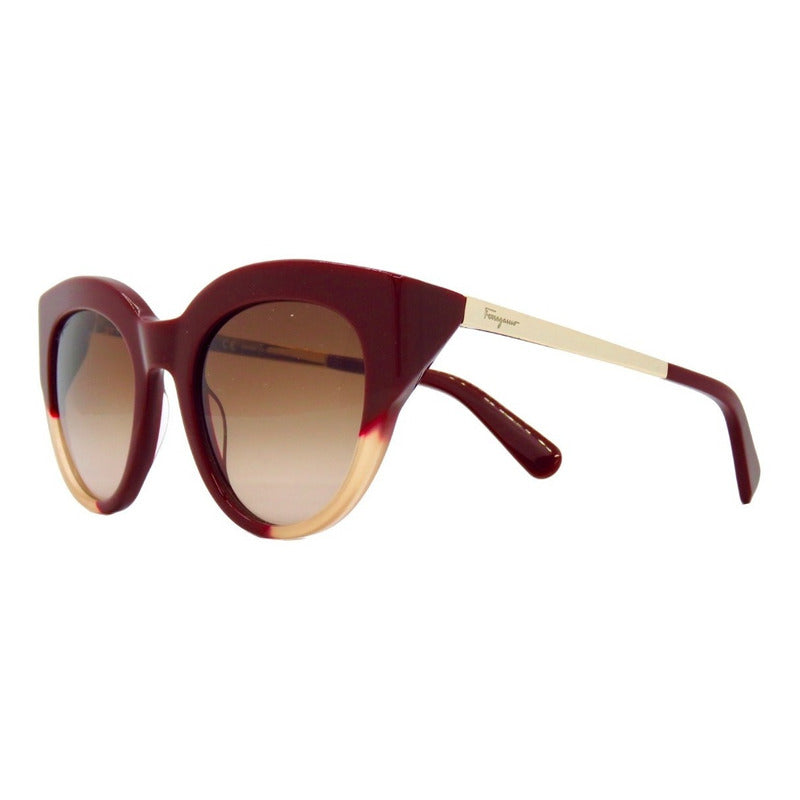 Lentes De Sol Salvatore Ferragamo Sf855s Round 52mm Suns