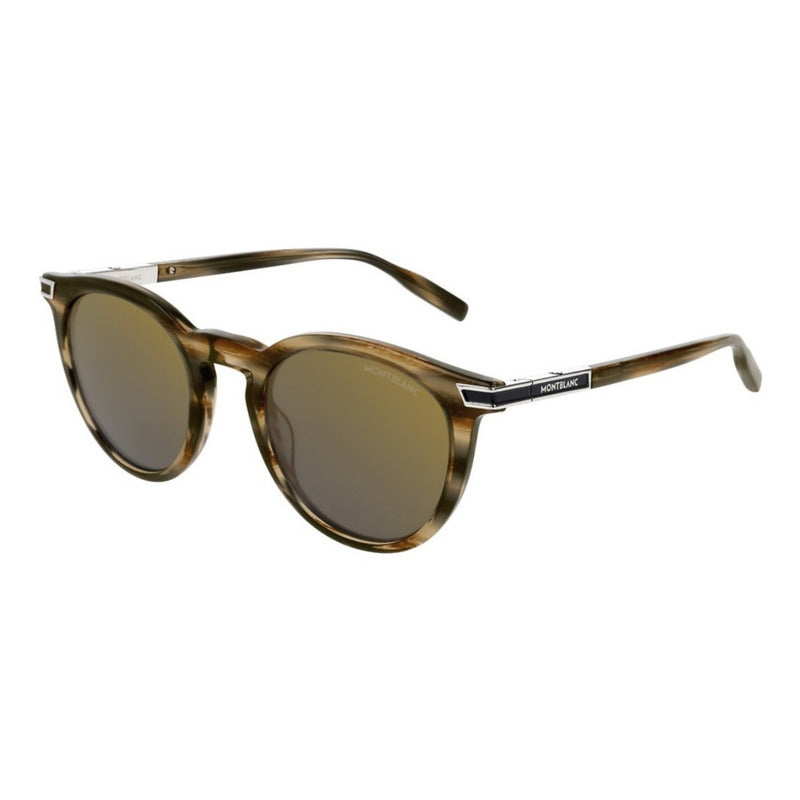 Lentes De Sol Mont Blanc Mb0041s Club Unisex Japan 50mm Suns