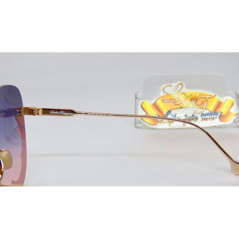 Lentes De Sol Ferragamo Sf178s Fiore Butterfly Italy 63mm