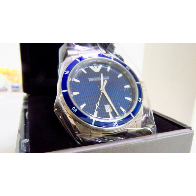 Reloj Emporio Armani Ar11100 Quartz Acero Inoxidable 44mm