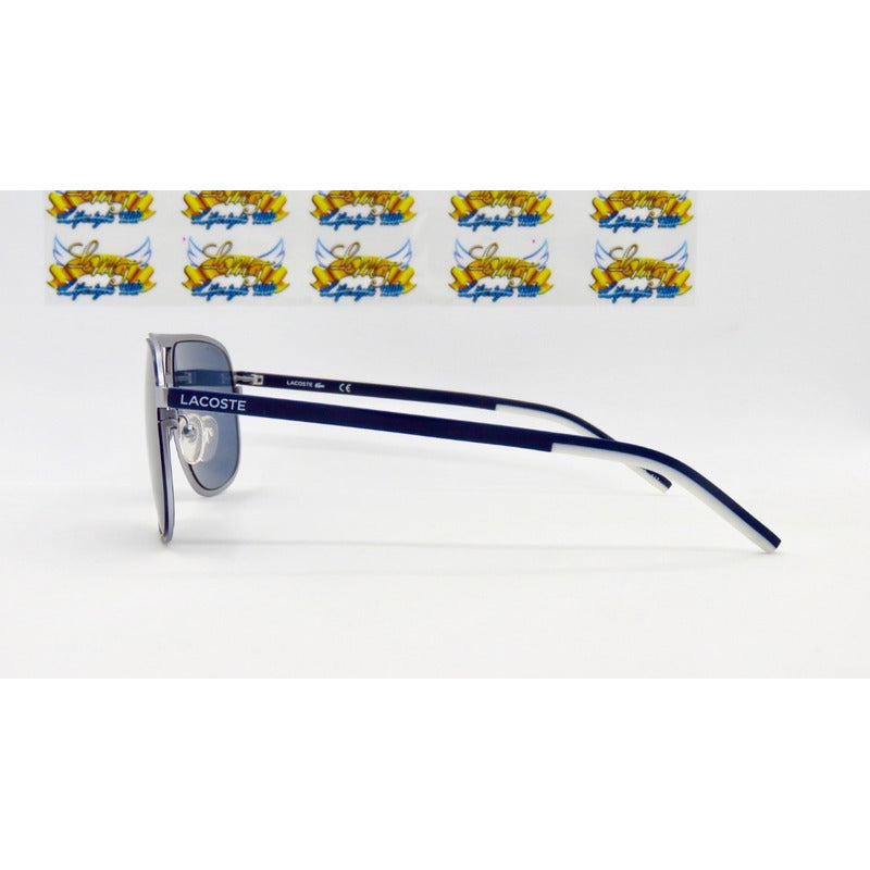 Lentes De Sol Lacoste L192s Double Bridge Square 61mm Suns
