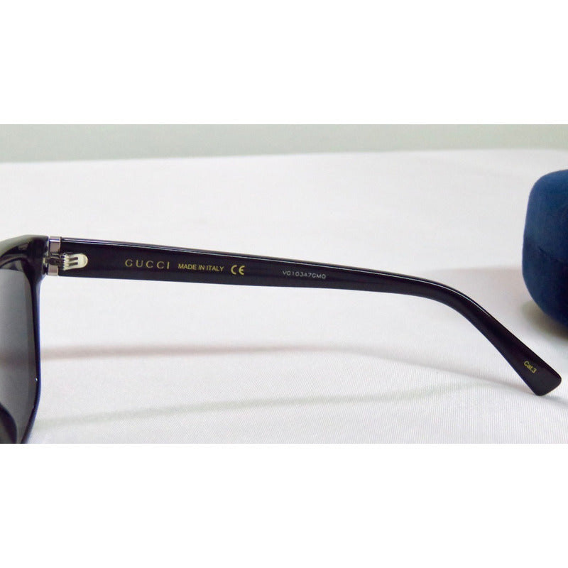 Lentes De Sol Gucci Gg0450s Luxury Rectangle Italy 57mm Suns