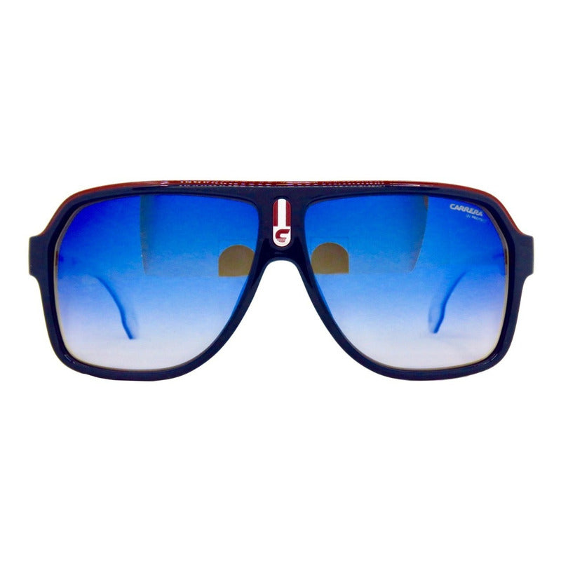 Lentes Sol Carrera 1001s Flag Iconic Bridge Pilot 62mm Suns