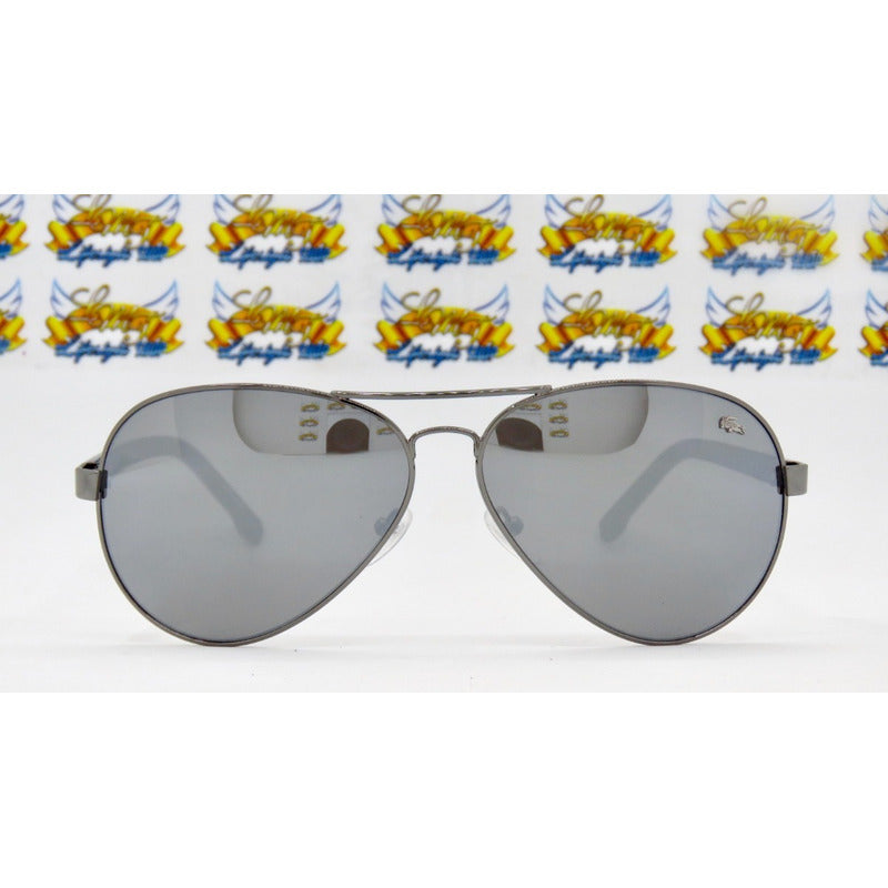 Lentes De Sol Lacoste L163s Embossed Logo Pilot 62mm Suns