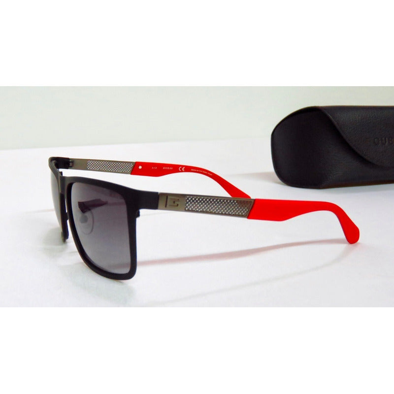 Lentes De Sol Guess Gu6842 Metal Rectangle Unisex 57mm Suns