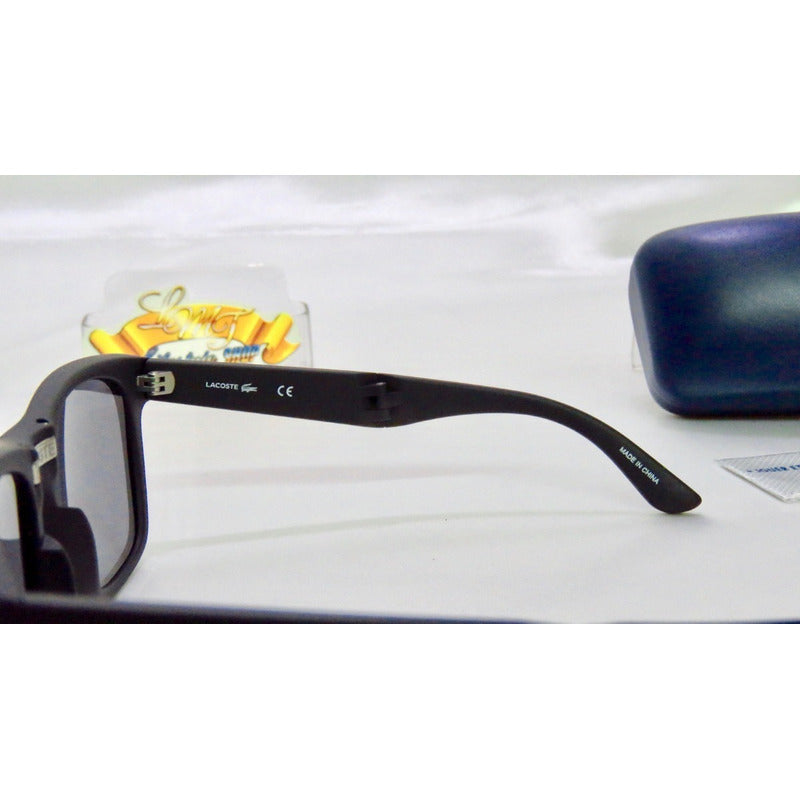 Lentes De Sol Lacoste L778s Iconic Square Plegables 52mm