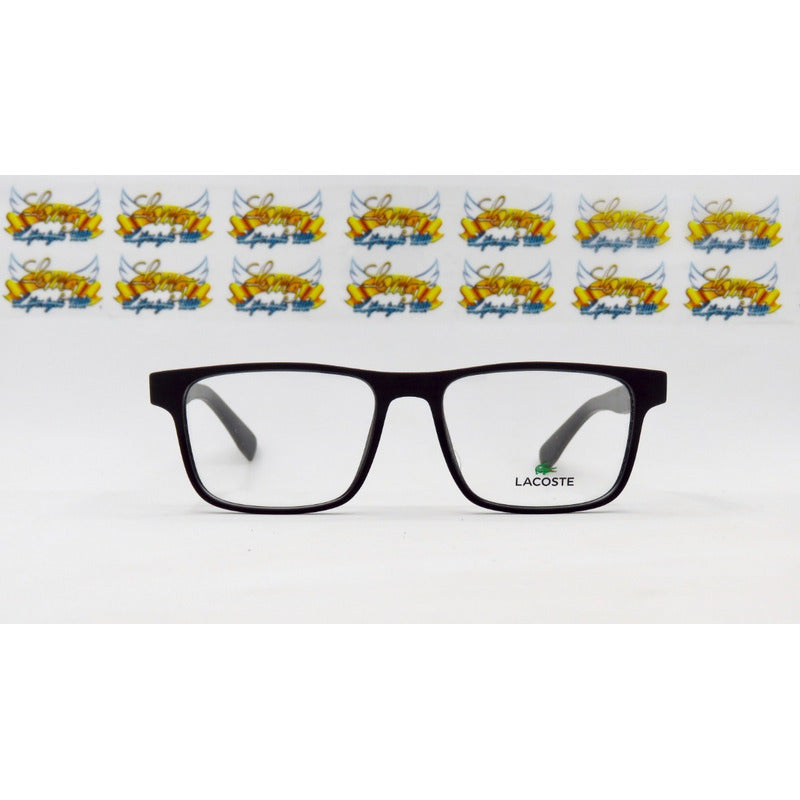 Lentes Lacoste L2817 Square Italy Armazón Oftálmico 54mm