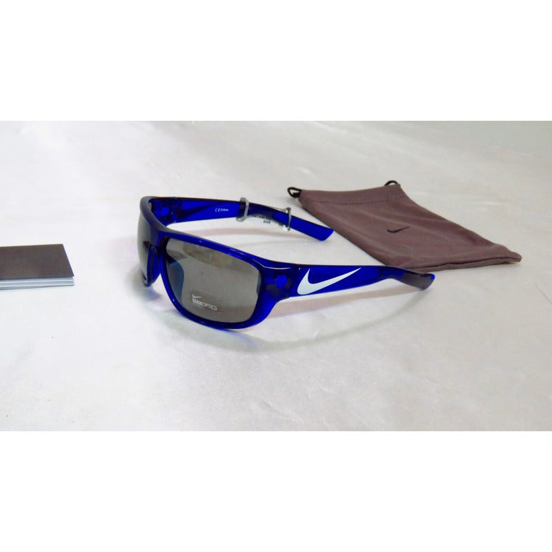 Lentes Gafas Sol Nike Ev0955 400 Game Royal Sport 65mm Suns