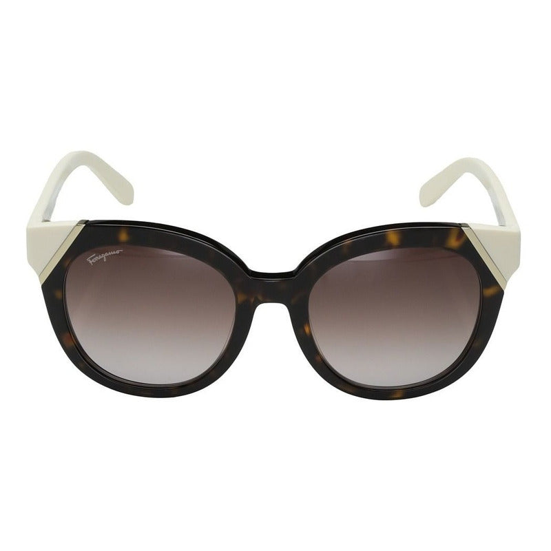 Lentes De Sol Ferragamo Sf836sa Contrast Cat Eye 53mm Suns