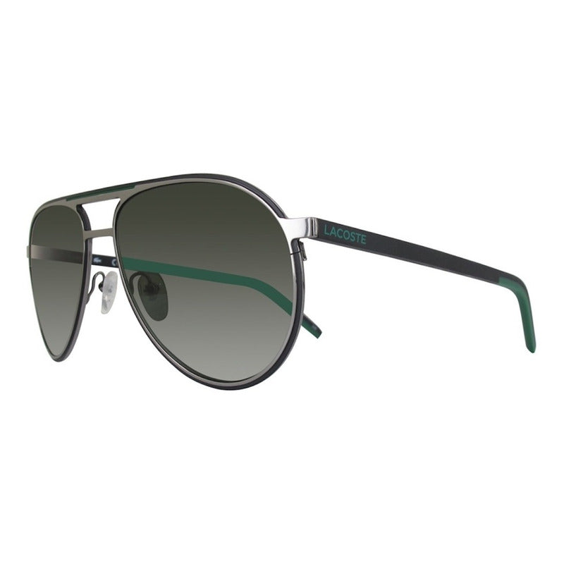 Lentes De Sol Lacoste L193s Contrast Metal Pilot 58mm Suns