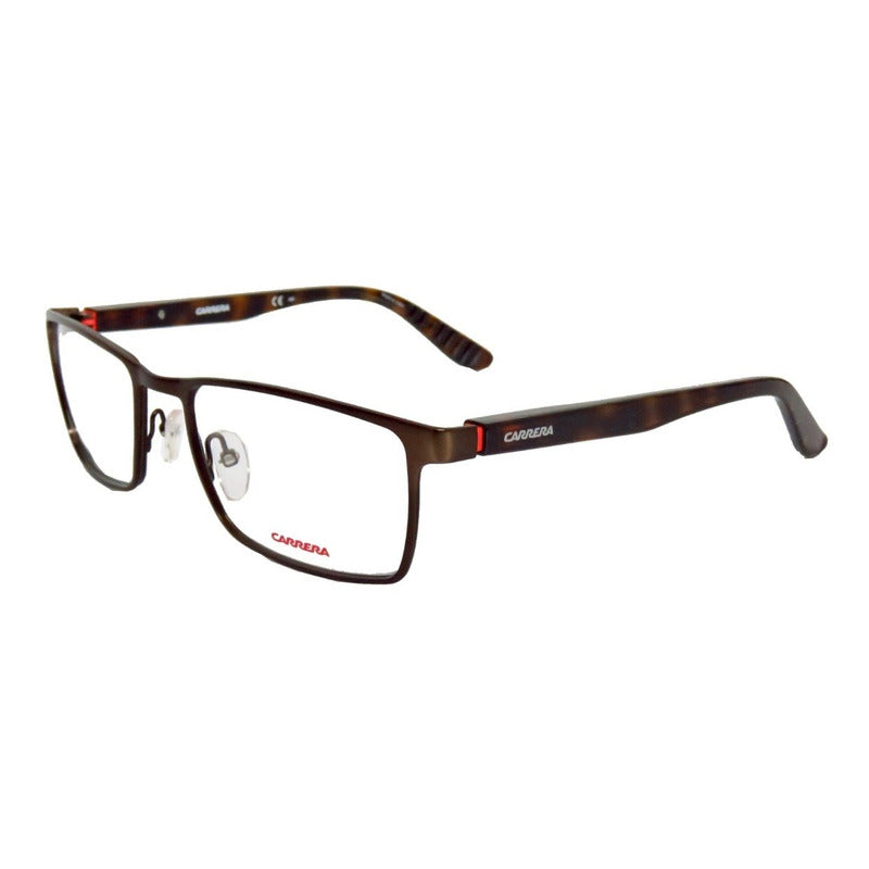 Lentes Carrera 8809 Soft Rectangle Armazón Oftálmico 56mm