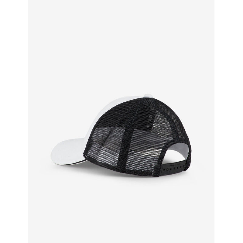 Gorra A | X Armani Exchange Raised Logo Print Trucker Hat