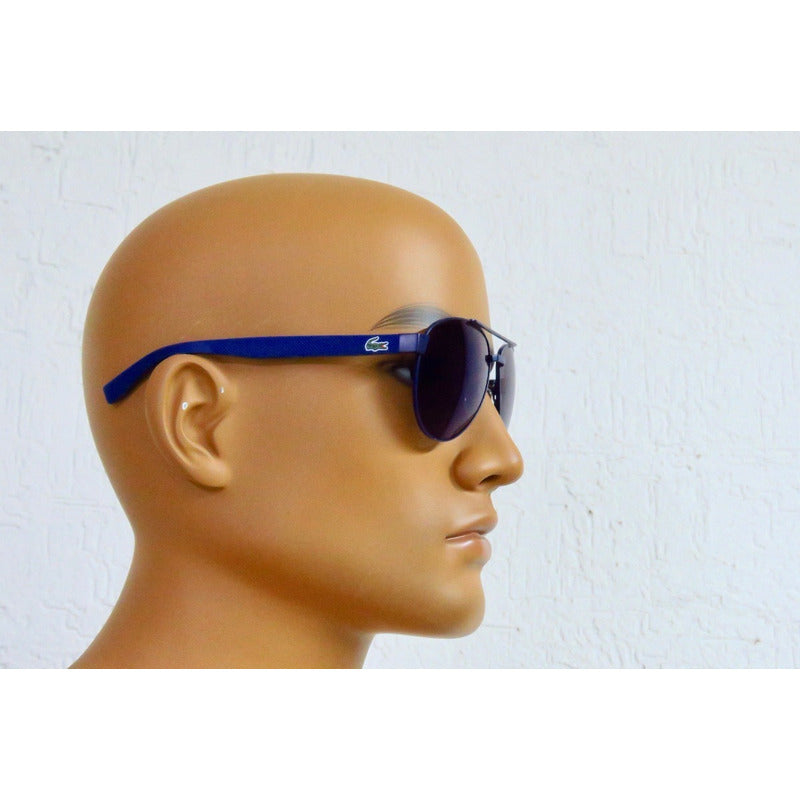Lentes De Sol Lacoste L185s Iconic Classic Pilot 60mm Suns