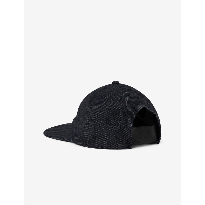 Gorra Armani Exchange A | X Logo Denim Look Flat Visor Hat
