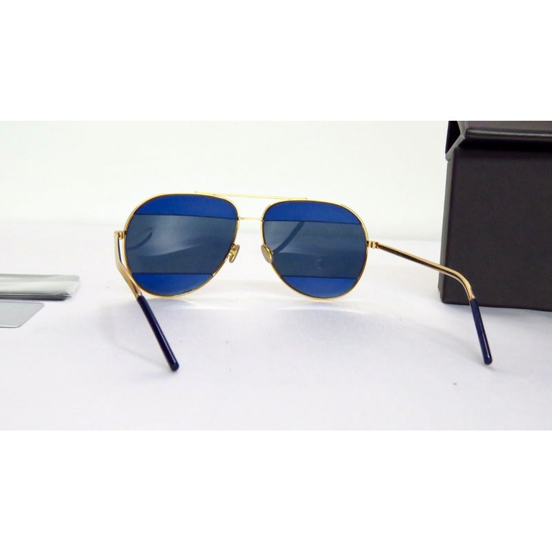 Lentes Gafas De Sol Dior Split 2 Aviador Unisex Italy 59mm
