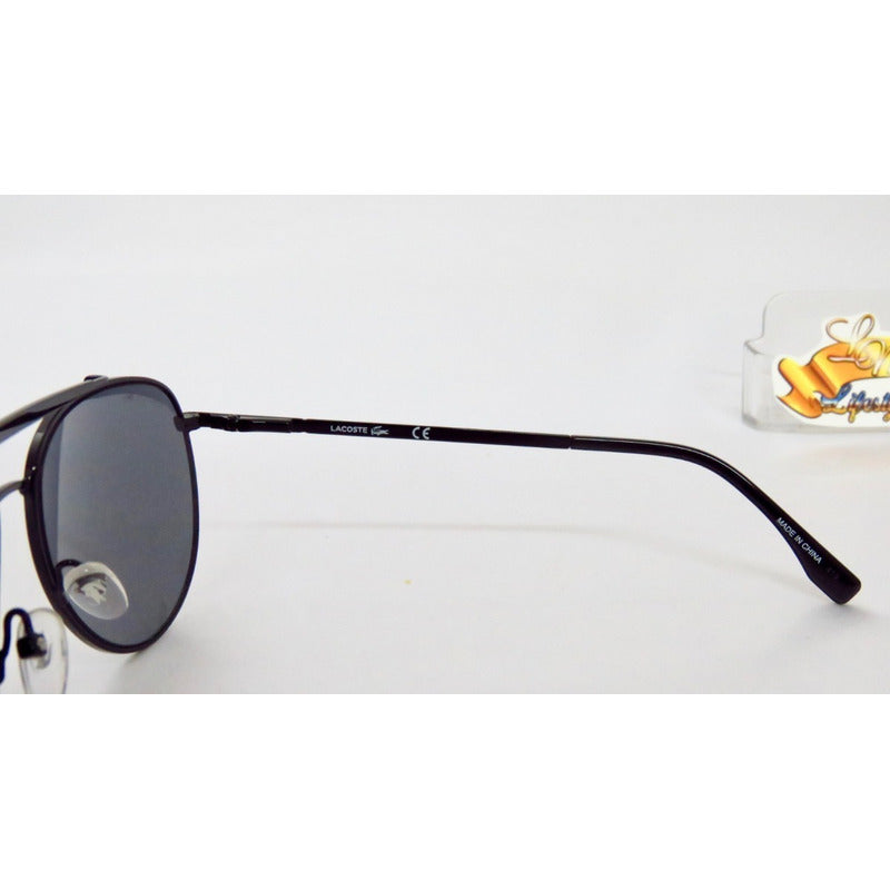 Lentes Sol Lacoste L177s Double Bridge Metal Pilot 57mm Suns