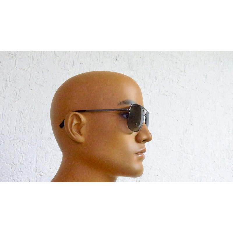 Lentes Sol Lacoste L188s Double Bridge Metal Pilot 59mm Suns