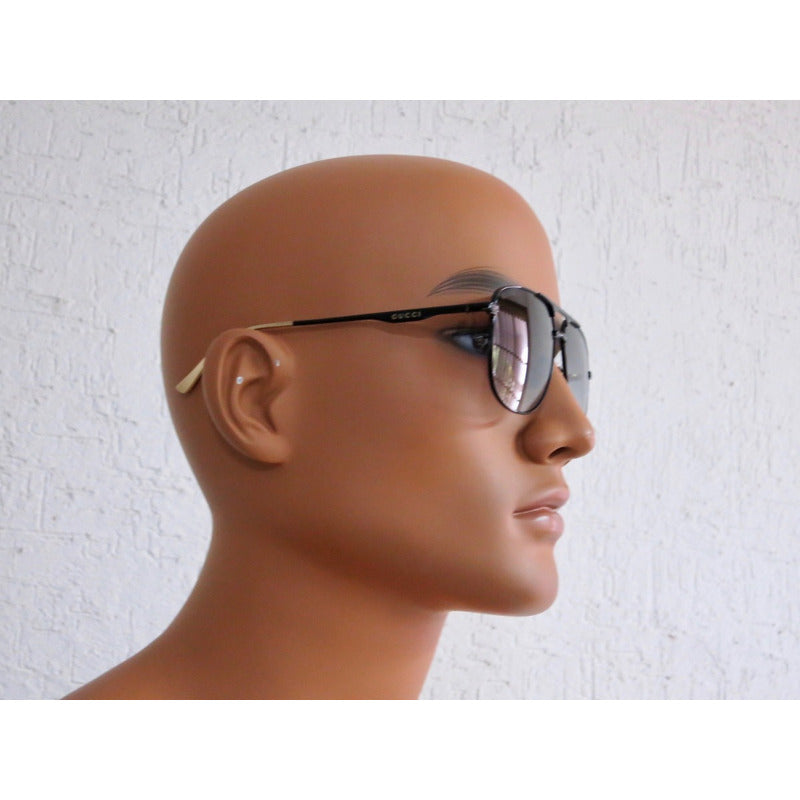 Lentes Sol Gucci Urban Gg0336s Luxury Square Italy 60mm Suns