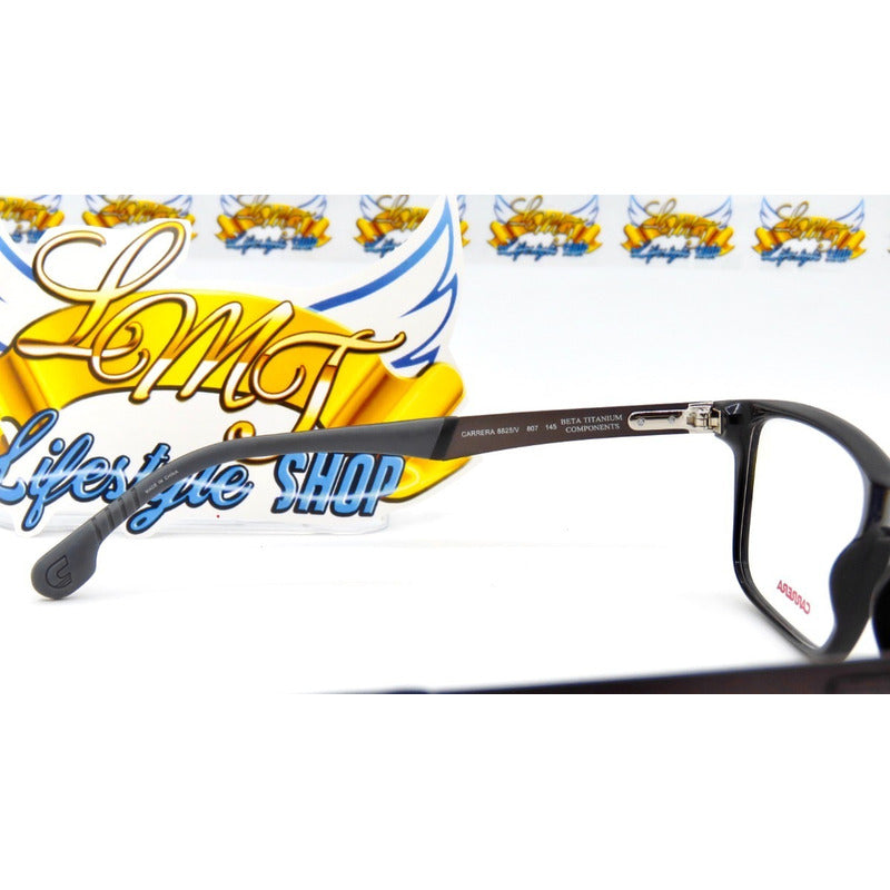 Lentes Carrera 8825v Iconic Rectangle Armazón Oftálmico 55mm
